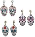 Sugar Skull, Day Of The Dead Earrings, 3 Sets
