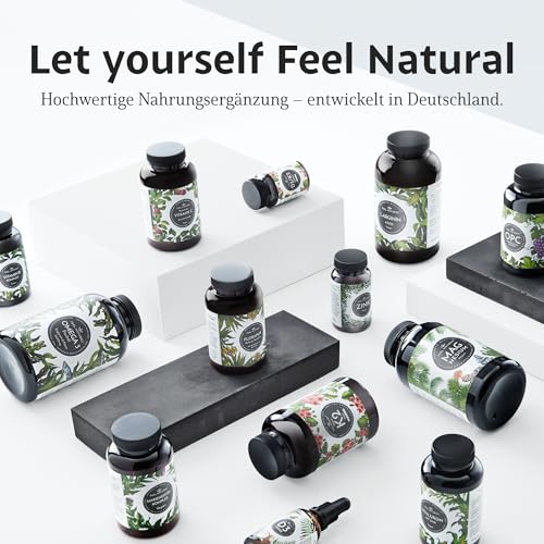 Chrom aus Chromium Picolinate – 365 Stück Jahresvorrat - hochdosierte 200 mcg Chrom Tabletten – vegan – in Deutschland entwickelt & laborgeprüft