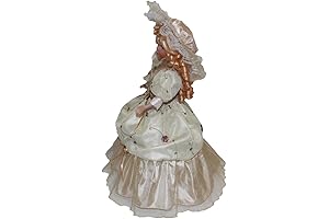 Victorian Porcelain Doll: 16-Inch Sophistication