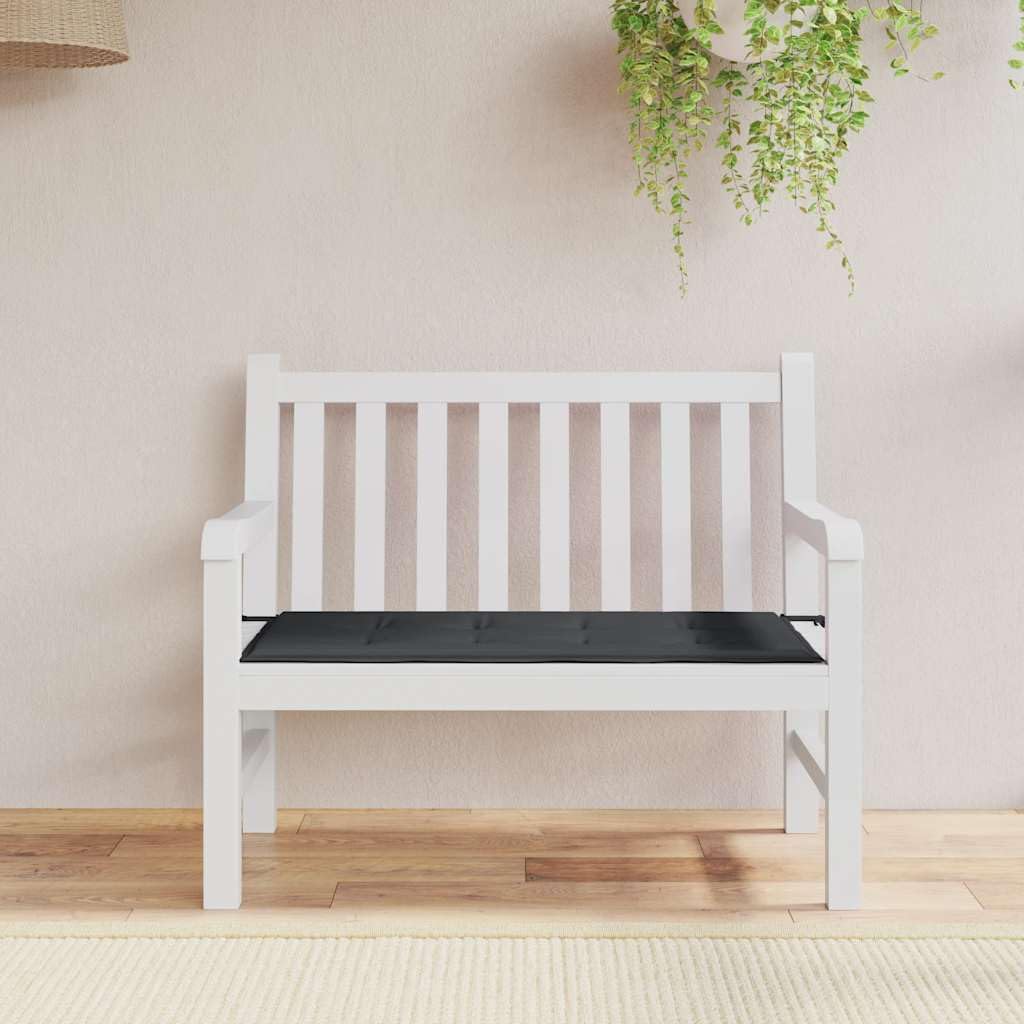 Coussin de banc de jardin imperméable et antidérapant en tissu Oxford respirant