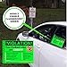 You Parked Like an Idiot Business Sticker 7.5x5.5 inch Multi Reasons Violation Bad Parking Notes Funny Labels for Hilarious Prank,Gag Gift,Stocking Stuffer 50 pcs (Green)
