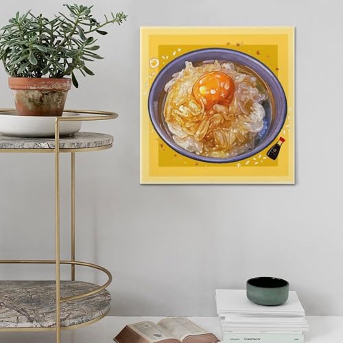 Impression sur toile style japonais WIZIGM : sublimez votre cuisine ou salle à manger moderne