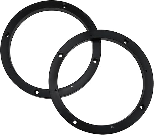 Espaciadores de altavoces ABS de ajuste universal para automóvil de 6.5 pulgadas, adaptadores espaciadores de altavoz estéreo para automóviles,