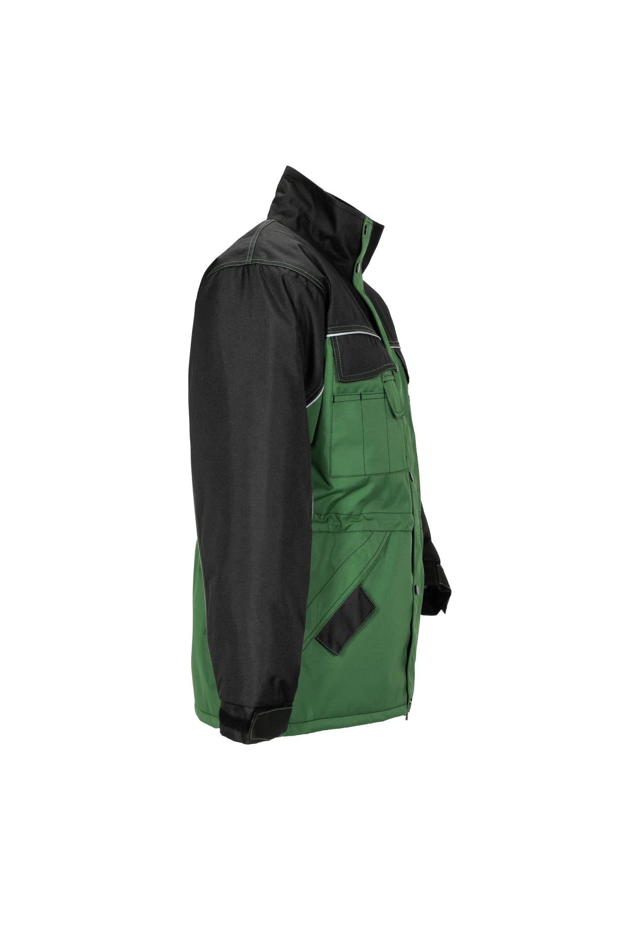 Planam - Giacca Dust Da Uomo Felce Verde/Nero, Taglia S