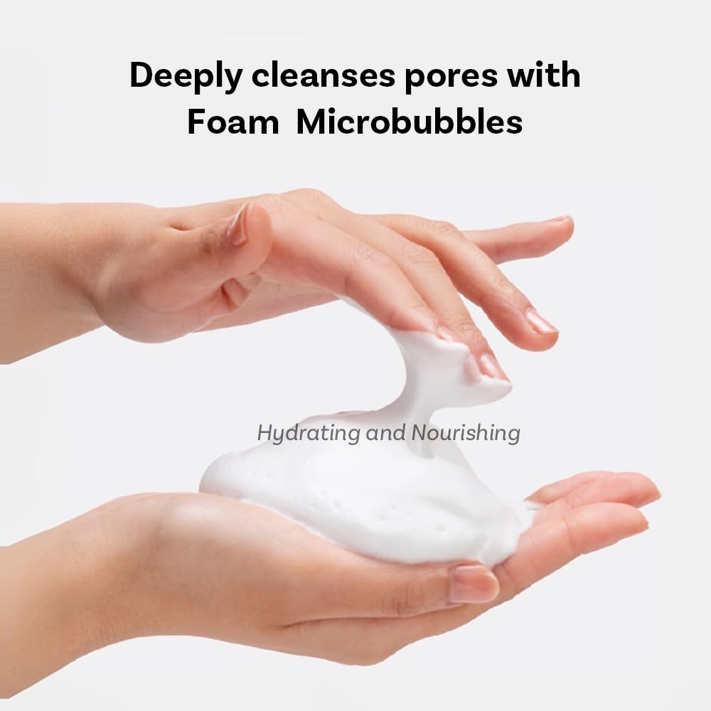 APOTHE Pore Deep Clean pH Balancing Foam Cleanser 4.05 fl oz (120ml) – Deep Cleansing, Hydrating & Exfoliating with Olive Oil, Avocado, and Natural Microbubbles - Image 8