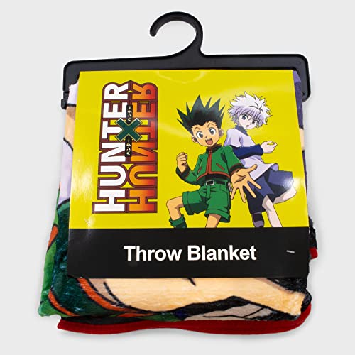 Hunter X Hunter Gon Freecss & Killua Throw Blanket 45" X 60" Official Hunter X Hunter Merch Super Soft Anime Throw Blanket #TOP1