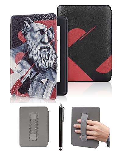 Custodia Protettiva per Kindle 6 Pollici 11a Gen Rilasciata nel 2022 Modello C2V2L3 - Copertura Durevole con Asciugatura E Cinturino A Mano