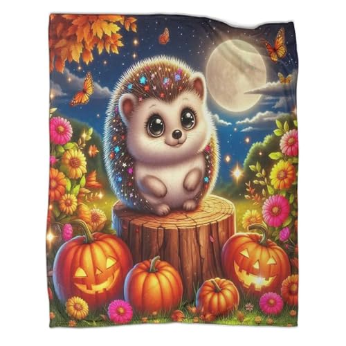 Couverture hérisson 3D en micropeluche douce 180x200 pour grand canapé