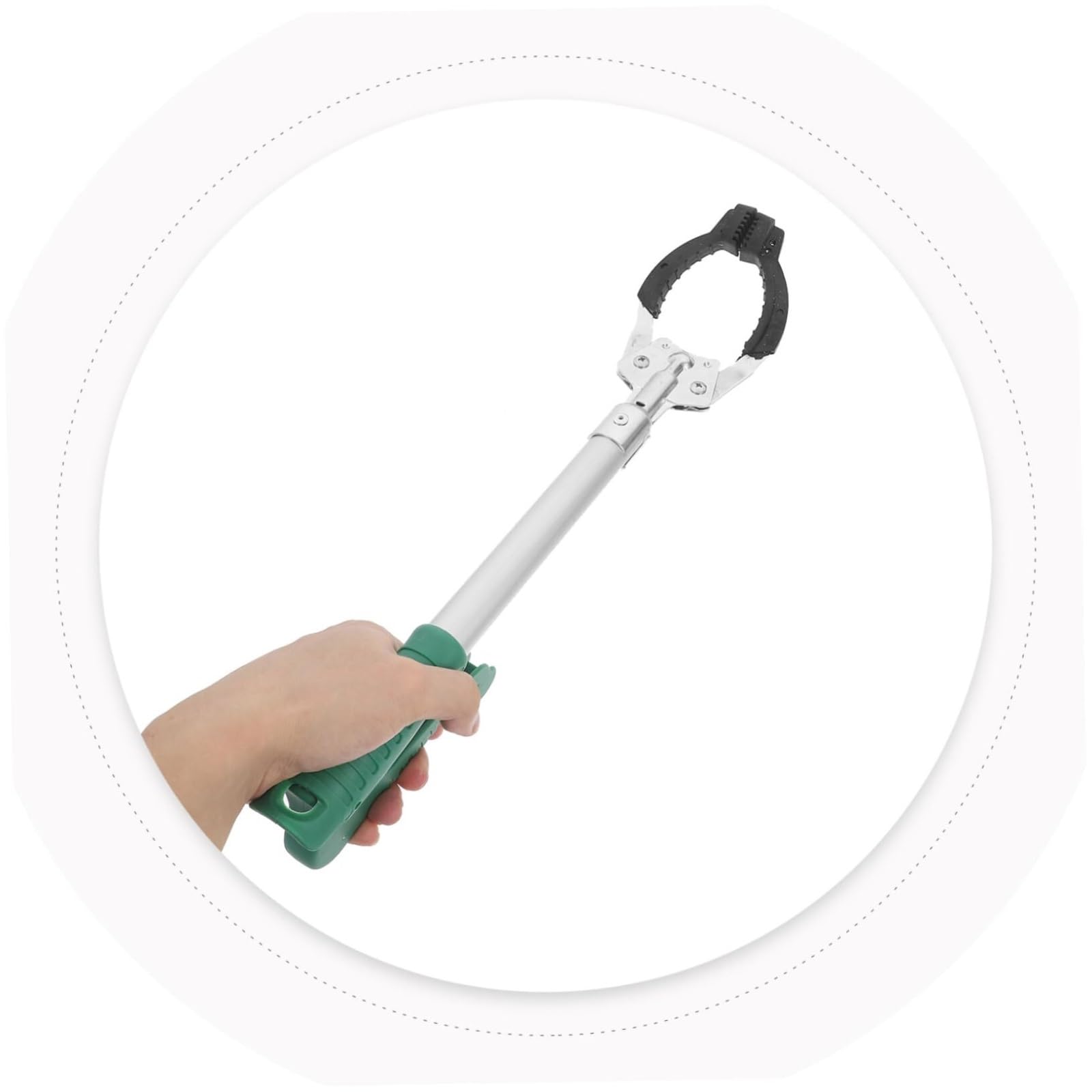 Pinza Recoge Objetos Herramienta For Recoger Basura, Brazo Extensible, Palo De Ayuda con Agarre Fuerte Agarrador(40cm)