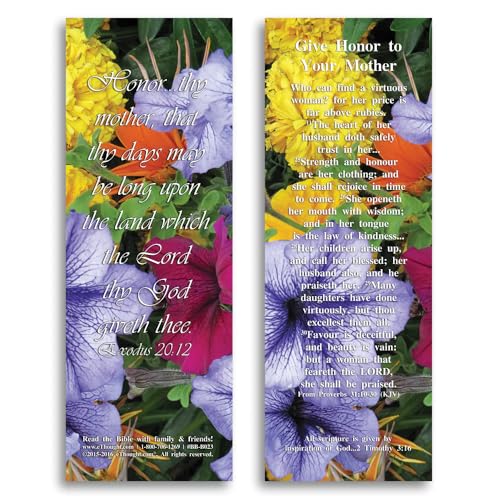 Give Honor To Your Mother - Set of 25 Bible