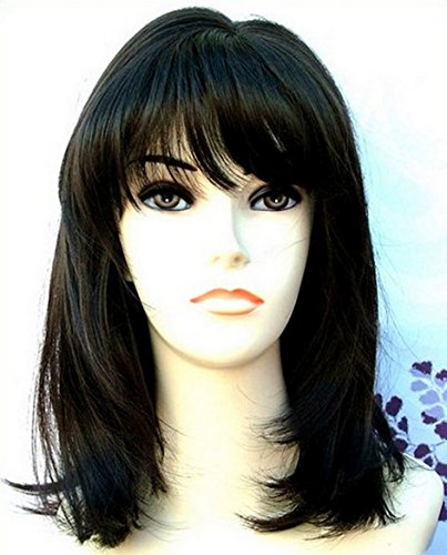 Forever Young Medium page Style Faceframe Ladies Brown Perruque de mode