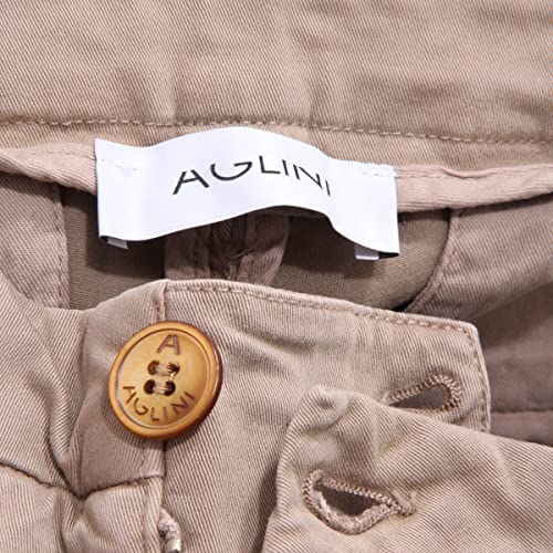Pantalon en coton beige homme 8705AG confort respirant - 4