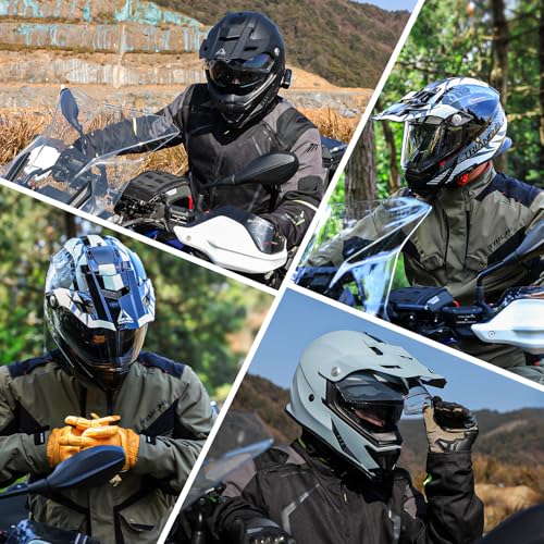 TRIANGLE Dual Sport Motorcycle Helmet