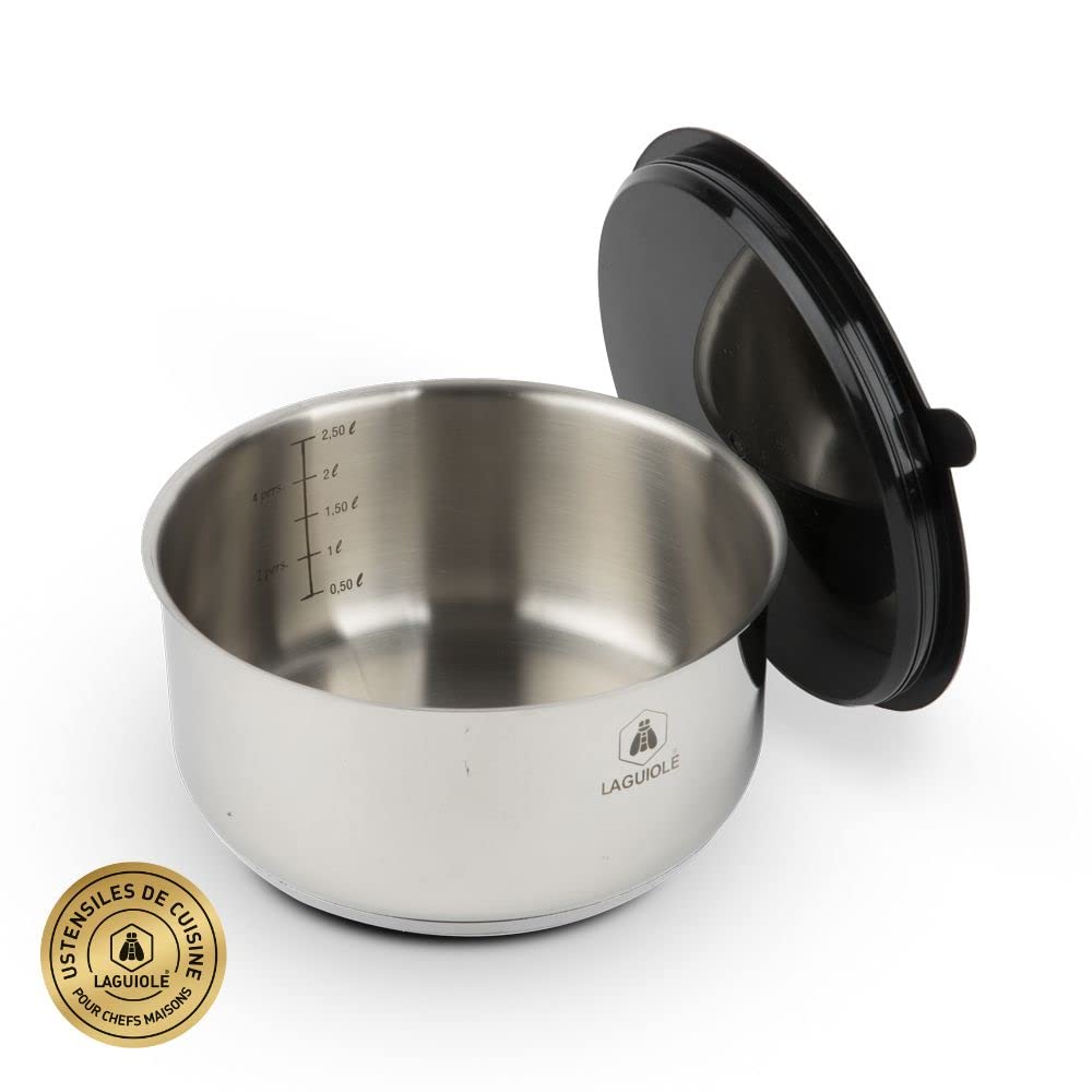 Wok 32 cm en revêtement anti-adhésif Greblon C2+ - Induction