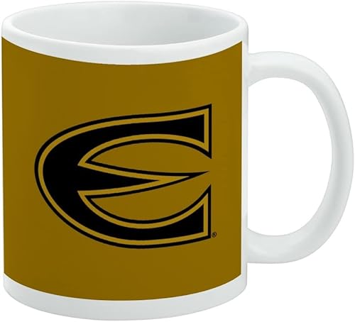 Vista 132 de Taza de cerámica con el logotipo principal de la Universidad de St. John, taza de regalo novedosa para café, té y bebidas calientes, 11oz, blanca