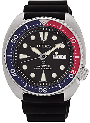 Seiko Herrenuhr Analog Automatisch mit Plastikarmband – SRP779K1