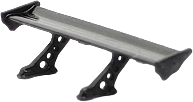 RC Car Rear Wing for 1/64 Scale Model Cars, Style C, PP Plastic Spoiler Replacement for Miniature Race Car Upgrades