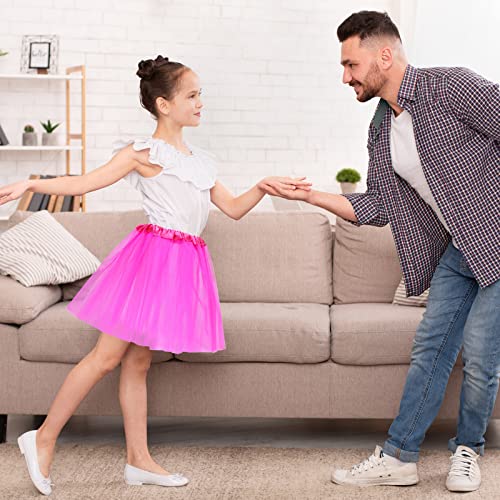 12 Pcs Tutu For Toddler Girls Multicolor Tutu Skirts 3 Layered Ballet Tutu Little Girl Fluffy Tutu Birthday Party Tutu Girls' Dance Skirts For Princess Costume #TOP6
