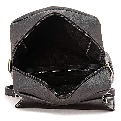 Kit Feminino Mini Mochila + Carteira Alice Monteiro - Preto
