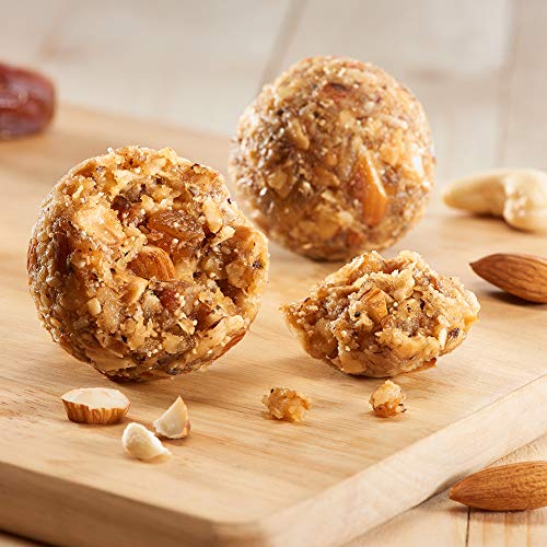 Image of WOW Laddus - Dry Fruit Supreme 440 Grams Pack of 12 | Natural Jaggery Sweetened | Pure Ghee Infused | Nutrient & Healthy Tasty Laddoos | No Added Preservative