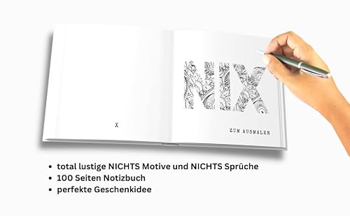 NIX Geschenk: "Nichts...Nadaa...Niente!" Das perfekte NICHTS Buch für alle, die sich nichts gewünscht haben.
