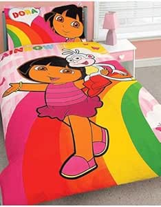 housse de couette dora l'exploratrice vendu sans /duvet cover Dora the