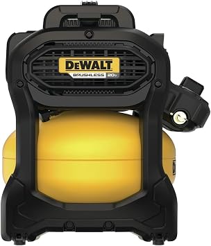 DEWALT 20V MAX* Portable Cordless Air Compressor Kit, 2.5 Gallons, 140 PSI, Brushless with Battery & Charger (DCC2520T1)