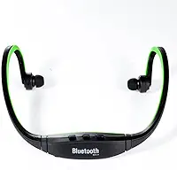 Fone de Ouvido Esportivo Portátil com Reprodução Cartão TF Rádio FM Função Reprodutor MP3 Bateria e Som Claro para Entusiastas do Esporte