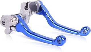 Blue Pivot Dirtbike Motorcross Motorcycle Brake Clutch Levers for Yamaha TTR230 2005-2022, YZ80/YZ85 2001-2014
