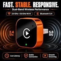2-in-1 Wireless CarPlay & Android Auto Adapter – Ansicht 4