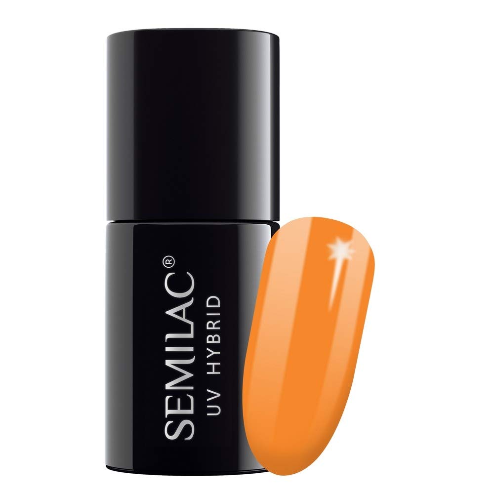 SEMILAC Gel Nail Polish - Colour 543 Bon Voyage | UV LED Lamp Soak Off | Long lasting and easy to apply gel nails | nail gel for home and professional use