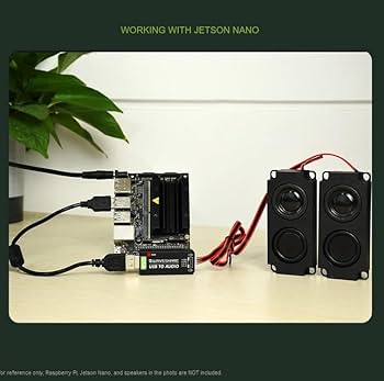 Amazon.com: USB Sound Card with 8Ω 5W Speaker for Raspberry