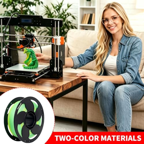 Filamento multicolor impresora 3D en bobinas degradadas 6