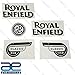 AEspares - Set di adesivi adesivi per Royal Enfield Classic 350 e Redditch Edition