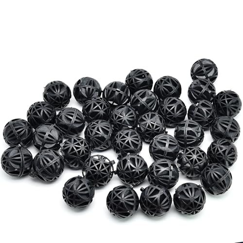 Image of Surf turtle 100 Pcs 1 Inch Bio Balls Filter Media, Aquarium Biological Filter Balls for Fish Tank, Pond and Aquarium Filtration