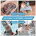 Emalla 3 Rolls Second Skin Tattoo Cover, Waterproof Tattoo Aftercare Bandage Breathable Tattoo Cover Up Patch Tape Tattoo Flim 2