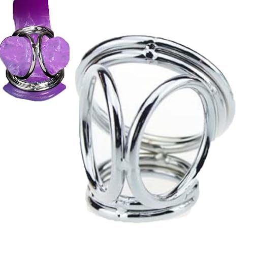 Pour Hommes Anneau Protecteur D'Entraînement Léger En Acier Inoxydable - Cage À 6 Anneaux Assemblés Sans Couture Intégrée Pour Exercices D'Endurance (38mm)