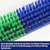 Livestock Scratch Brush With 8 Screws,Animal Back Scratching Brush for Cow,Cattle,Sheep, Horses,Pigs,Massage Grooming Tool(Green, 2pcs)