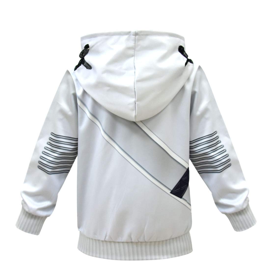 Kinder-Trainingsanzüge, DJ-Smiley, Gesichtsmaske, lustiges Halloween-/Cosplay-Kostüm, Verkleidungsset