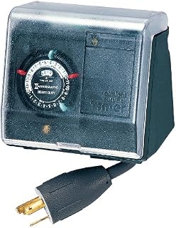 Intermatic P1131 Heavy Duty Above Ground Pool Pump Timer with Twist Lock Plug