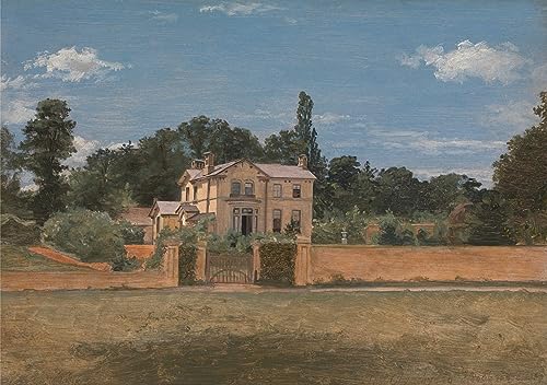 Peinture murale toile abstraite Woodbridge Suffolk grand tableau salon 60x90cm