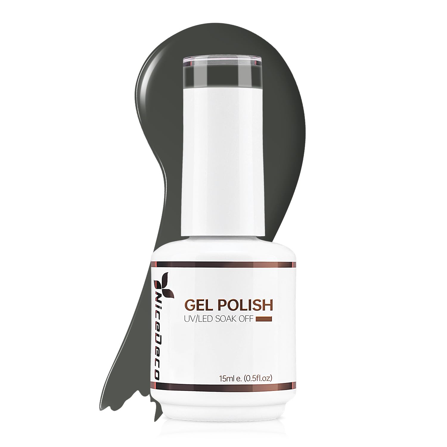 Nicedeco Hema Free Gel Nail Polish - Vegan, Cruelty Free, Soak Off LED/Uv Gel for Nail Art Manicure Salon DIY - 15ml, 1 Pcs - 262