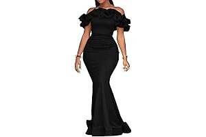 Stunning and Elegant Floor-Length Mermaid Dress for Women