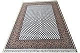 sarough Florhöhe: 15 mm RaumTex Heinrich Sarough Mir, beige, Orientteppich, handgeknüpft (200 x 250 cm)