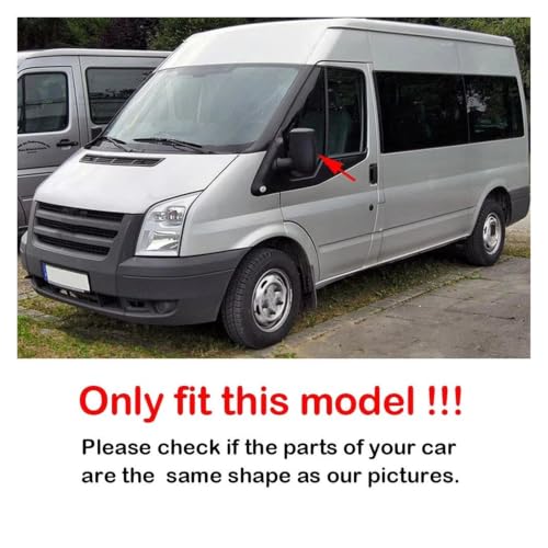 Coque rétroviseur Transit Mk6 Mk7 pour protection latérale Ford 2000-2014