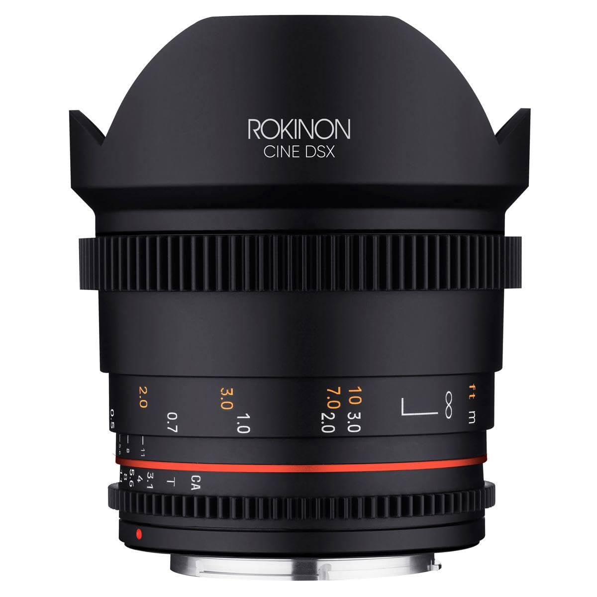 Rokinon Lente DSX Cine Ultra Grande Angular T3.1 de 14 mm