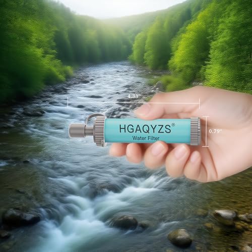 4 Packs of Water Filter Straws, Portable Personal Water Filtration System, Ultrafiltration Water Purifier, Emergency Preparedness for Camping, Hiking, Drinking, Travel, Hunting, and Family Outings - Image 5