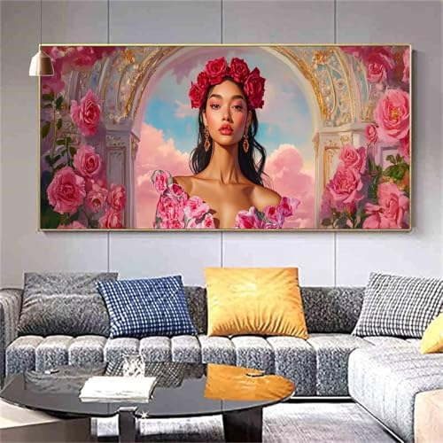 Peinture diamant fleur 5D : le cadeau femme idéal pour loisirs créatifs