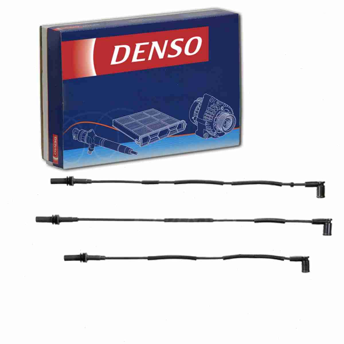 DENSO Spark Plug Wire Set Compatible with Jeep Liberty 3.7L V6 2009-2012