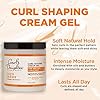 Carol’s Daughter Coco Creme Curl Shaping Cream Gel, with Coconut Oil, Coconut Milk, Silicone Free, Paraben Free Hair Gel for Curly Hair , Mineral Oil Free, for Very Dry Hair, 16 Oz